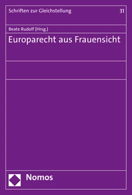 Abbildung von Rudolf | Europarecht aus Frauensicht | 1. Auflage | 2018 | 31 | beck-shop.de