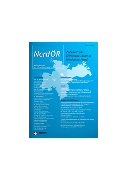 Abbildung von Zeitschrift für Öffentliches Recht in Norddeutschland • NordÖR | 21. Auflage | 2024 | beck-shop.de