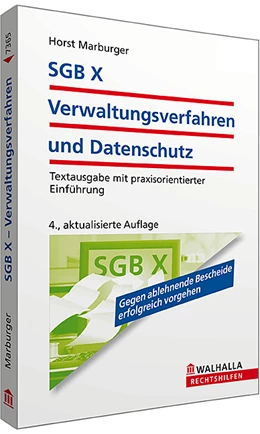 Abbildung von Marburger | SGB X - Verwaltungsverfahren und Datenschutz | 4. Auflage | 2013 | beck-shop.de