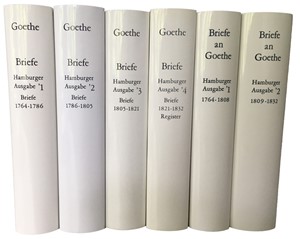Cover: Johann Wolfgang von Goethe, Goethes Briefe und Briefe an Goethe