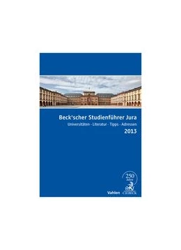 Abbildung von Beck'scher Studienführer Jura 2013 | 1. Auflage | 2013 | beck-shop.de