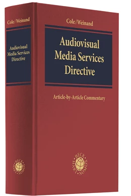 Abbildung von Cole / Metzdorf | Audiovisual Media Services Directive | 1. Auflage | 2025 | beck-shop.de