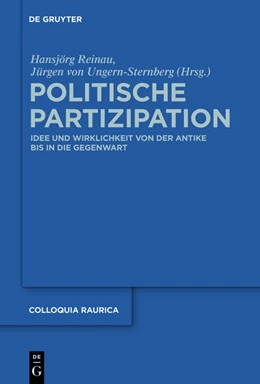 Abbildung von Reinau / Ungern-Sternberg | Politische Partizipation | 1. Auflage | 2013 | beck-shop.de