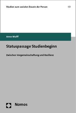 Abbildung von Wulff | Statuspassage Studienbeginn | 1. Auflage | 2013 | 3 | beck-shop.de