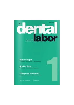 Abbildung von das dental labor | 66. Auflage | 2022 | beck-shop.de