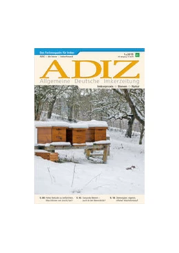 Abbildung von ADIZ - Allgemeine Deutsche Imkerzeitung | 51. Auflage | 2017 | beck-shop.de