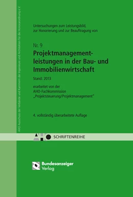 Abbildung von Projektmanagementleistungen in der Bau- und Immobilienwirtschaft: Leistungsbild und Honorierung | 4. Auflage | 2014 | 9 | beck-shop.de