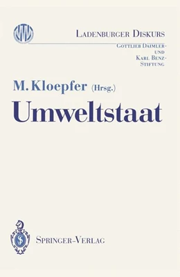 Abbildung von Kloepfer | Umweltstaat | 1. Auflage | 1989 | beck-shop.de