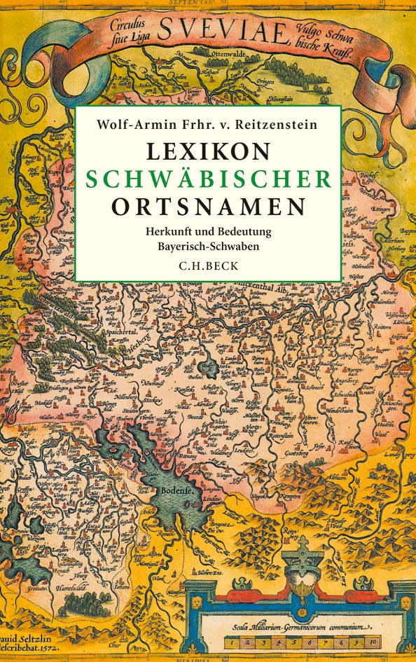 Cover: Reitzenstein, Wolf-Armin Freiherr von, Lexikon schwäbischer Ortsnamen
