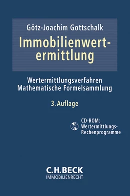 Abbildung von Gottschalk | Immobilienwertermittlung | 3. Auflage | 2014 | beck-shop.de