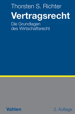 Abbildung von Richter | Vertragsrecht | 2. Auflage | 2013 | beck-shop.de