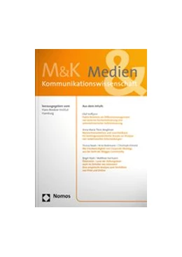 Abbildung von Medien & Kommunikationswissenschaft • M&K | 66. Auflage | 2024 | beck-shop.de