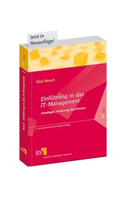 Abbildung von Resch | Einführung in das IT-Management | 3. Auflage | 2013 | beck-shop.de