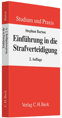Abbildung von Barton | Einführung in die Strafverteidigung | 2. Auflage | 2013 | beck-shop.de
