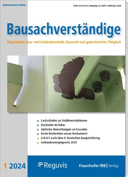 Abbildung von Der Bausachverständige | 14. Auflage | 2023 | beck-shop.de