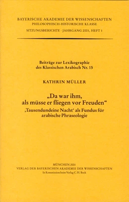 Abbildung von Müller, Kathrin | 'Da war ihm, als müsse er fliegen vor Freude' | 1. Auflage | 2001 | Heft 2001/1 | beck-shop.de