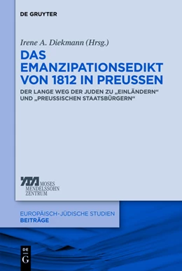 Abbildung von Diekmann | Das Emanzipationsedikt von 1812 in Preußen | 1. Auflage | 2013 | beck-shop.de