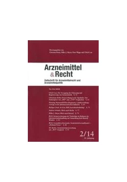 Abbildung von Rotta / Meyer | Arzneimittel & Recht | 14. Auflage | 2024 | beck-shop.de