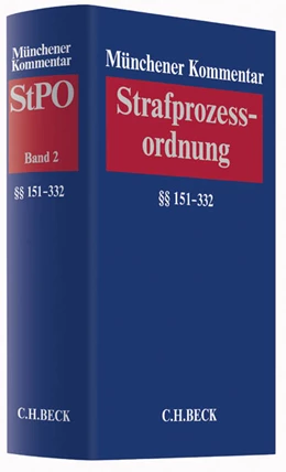 Abbildung von Münchener Kommentar zur Strafprozessordnung: StPO, Band 2: §§ 151-332 StPO | 1. Auflage | 2016 | beck-shop.de