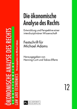Abbildung von Effertz / Curti | Die ökonomische Analyse des Rechts | 1. Auflage | 2013 | 12 | beck-shop.de