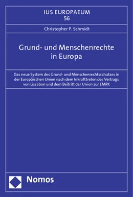 Abbildung von Schmidt | Grund- und Menschenrechte in Europa | 1. Auflage | 2013 | 56 | beck-shop.de