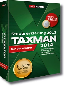 Abbildung von TAXMAN 2014 für Vermieter | 1. Auflage | 2013 | beck-shop.de