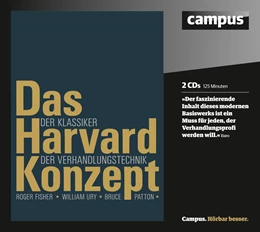 Abbildung von Fisher / Ury | Das Harvard-Konzept • Hörbuch | 1. Auflage | 2013 | beck-shop.de