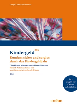 Abbildung von Lange / Lüdecke | Arbeitsuchende und ausbildungsplatzsuchende Kinder 2013 | 2. Auflage | 2013 | beck-shop.de