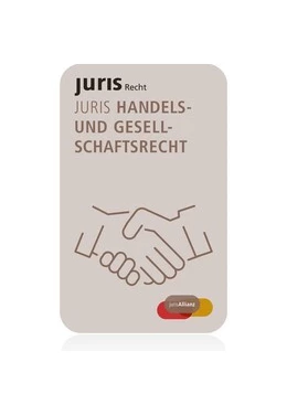 Abbildung von juris Handels- und Gesellschaftsrecht | 1. Auflage | | beck-shop.de