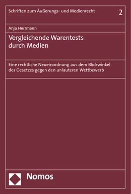 Abbildung von Herrmann | Vergleichende Warentests durch Medien | 1. Auflage | 2013 | 2 | beck-shop.de