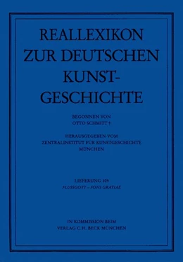 Abbildung von Schmitt, Otto | Reallexikon Dt. Kunstgeschichte 109. Lieferung: Flussgott - Fons gratiae | 1. Auflage | 2004 | beck-shop.de