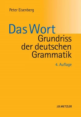 Abbildung von Eisenberg | Grundriss der deutschen Grammatik | 4. Auflage | 2013 | beck-shop.de