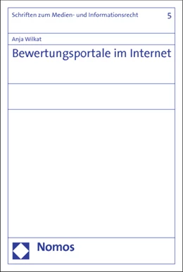 Abbildung von Wilkat | Bewertungsportale im Internet | 1. Auflage | 2013 | 5 | beck-shop.de