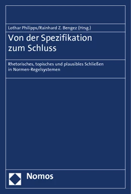 Abbildung von Philipps / Bengez (Hrsg.) | Von der Spezifikation zum Schluss | 1. Auflage | 2014 | beck-shop.de