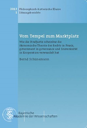 Cover: Bernd Schünemann, Vom Tempel zum Marktplatz