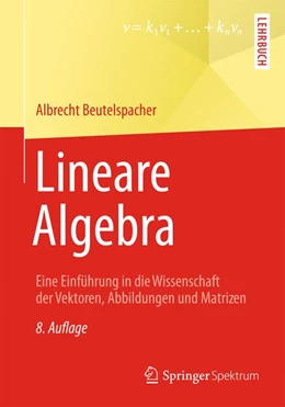 Abbildung von Beutelspacher | Lineare Algebra | 8. Auflage | 2013 | beck-shop.de