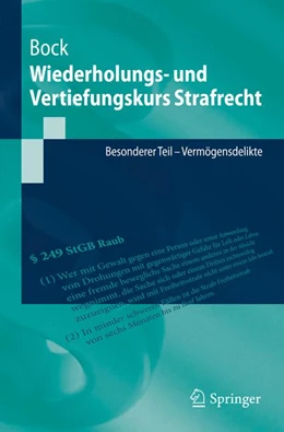 Abbildung von Bock | Wiederholungs- und Vertiefungskurs Strafrecht • BT - Vermögensdelikte | 1. Auflage | 2014 | beck-shop.de