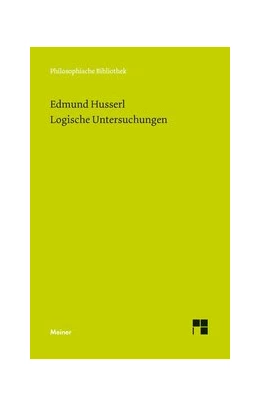 Abbildung von Husserl | Logische Untersuchungen | 1. Auflage | 2013 | 601 | beck-shop.de