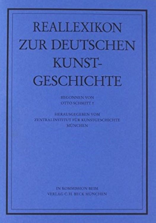 Cover:, Reallexikon zur Deutschen Kunstgeschichte Bd. 10: Flussgott - Futurismus