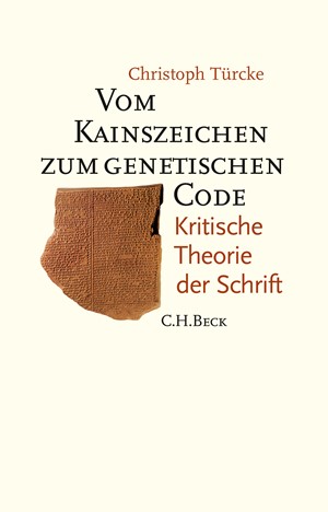 Cover: Christoph Türcke, Vom Kainszeichen zum genetischen Code