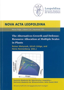 Abbildung von Matyssek / Lüttge | The Alternative Growth and Defense: Resource Allocation at Multiple Scales in Plants | 1. Auflage | 2013 | 114.391 | beck-shop.de