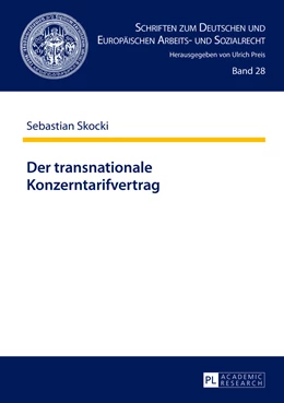 Abbildung von Skocki | Der transnationale Konzerntarifvertrag | 1. Auflage | 2013 | 28 | beck-shop.de