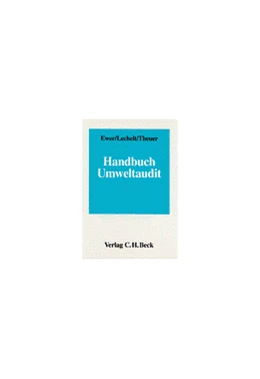 Abbildung von Ewer / Lechelt | Handbuch Umweltaudit | 1. Auflage | 1998 | beck-shop.de