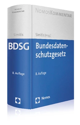 Abbildung von Simitis (Hrsg.) | Bundesdatenschutzgesetz | 8. Auflage | 2014 | beck-shop.de