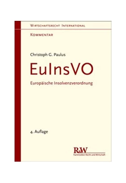 Abbildung von Paulus | Europäische Insolvenzverordnung: EuInsVO | 4. Auflage | 2013 | beck-shop.de