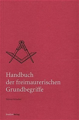 Abbildung von Reinalter | Handbuch der freimaurerischen Grundbegriffe | 1. Auflage | 2002 | 1 | beck-shop.de