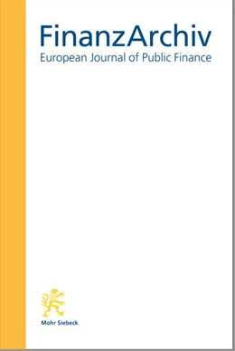 Abbildung von FinanzArchiv / European Journal of Public Finance (FA) | 74. Auflage | 2024 | beck-shop.de