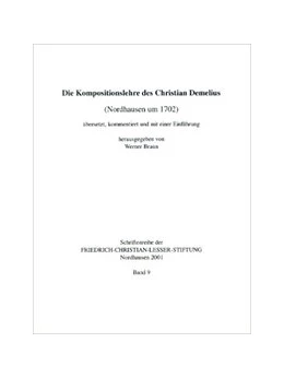 Abbildung von Braun | Die Kompositionslehre des Christian Demelius | 1. Auflage | 2001 | 9 | beck-shop.de