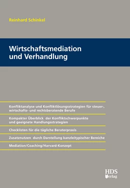 Abbildung von Schinkel | Wirtschaftsmediation und Verhandlung | 1. Auflage | 2013 | beck-shop.de