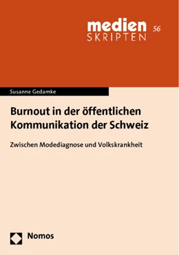 Abbildung von Gedamke | Burnout in der öffentlichen Kommunikation der Schweiz | 1. Auflage | 2013 | 56 | beck-shop.de